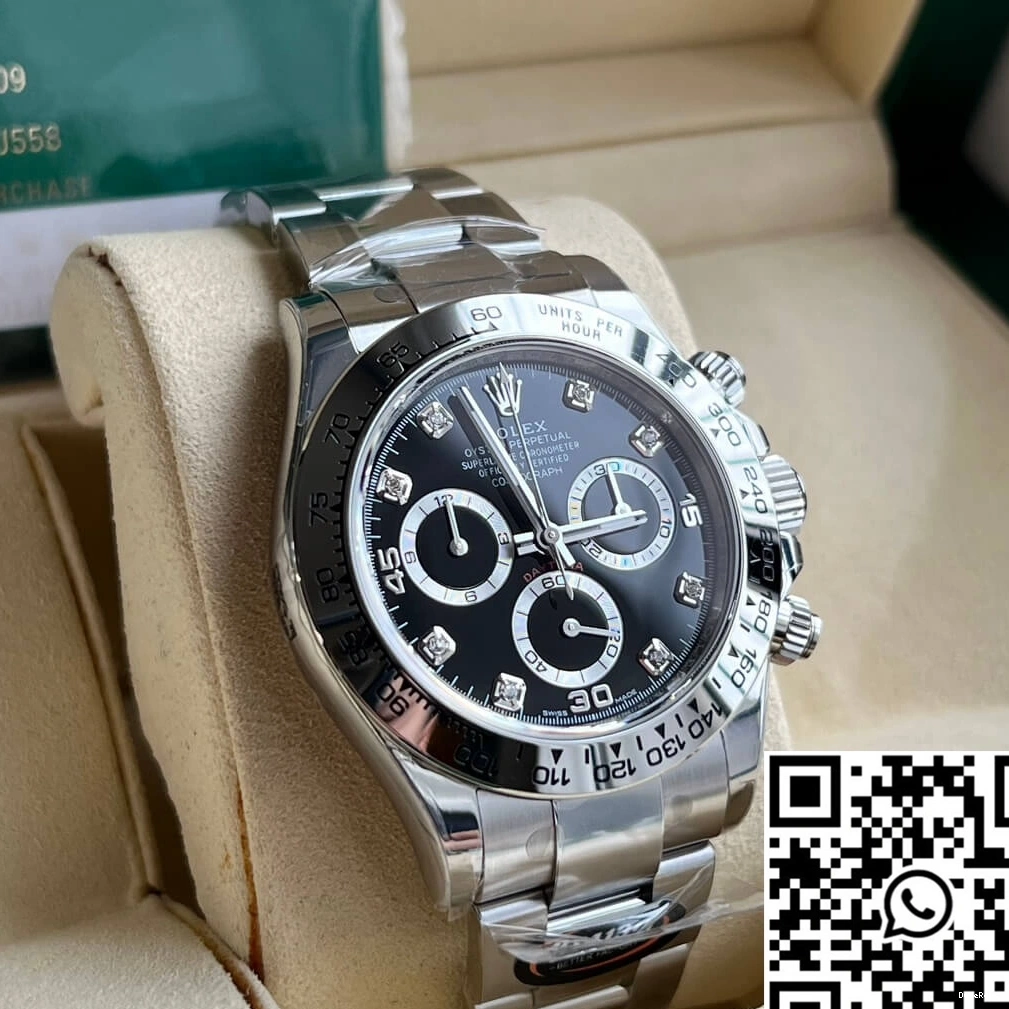Factory Dial Black M116509-0055 Daytona Rolex BT 0505